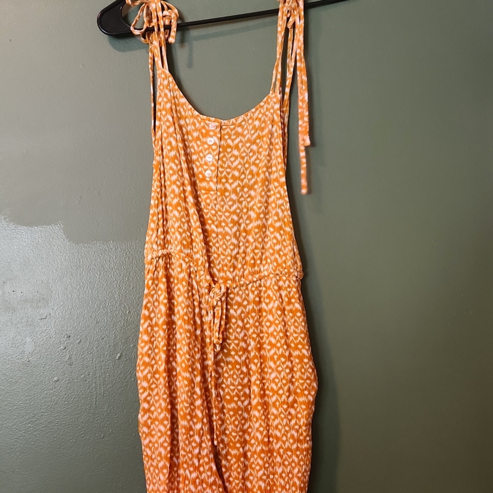 Kori yellow romper, size small